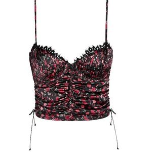 For Love and Lemons Black Melrose Bustier